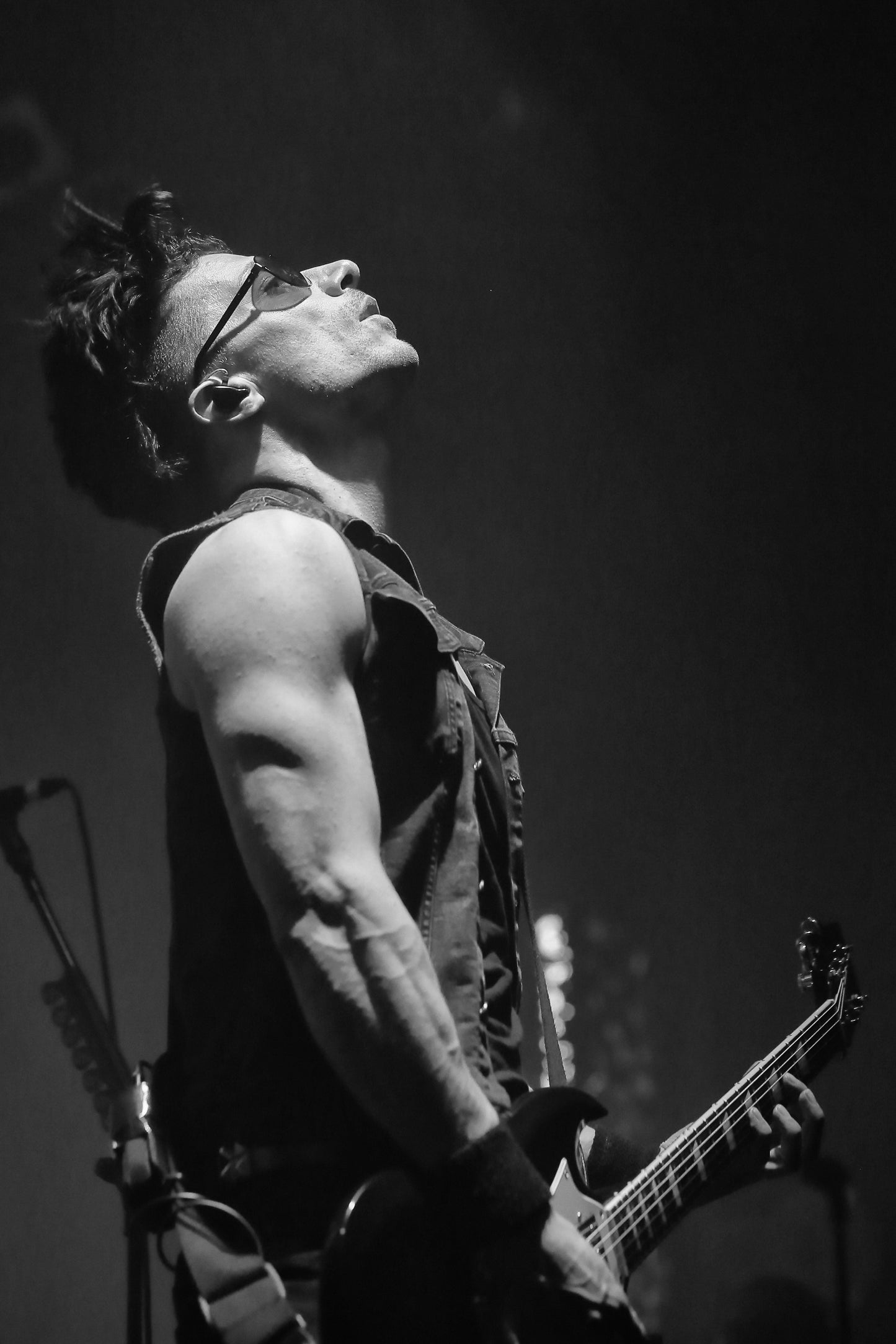 Ben Christo (The Sisters of Mercy) Standard Tier (Only 1 Avail Per show!): Stage-Worn Denim Vest